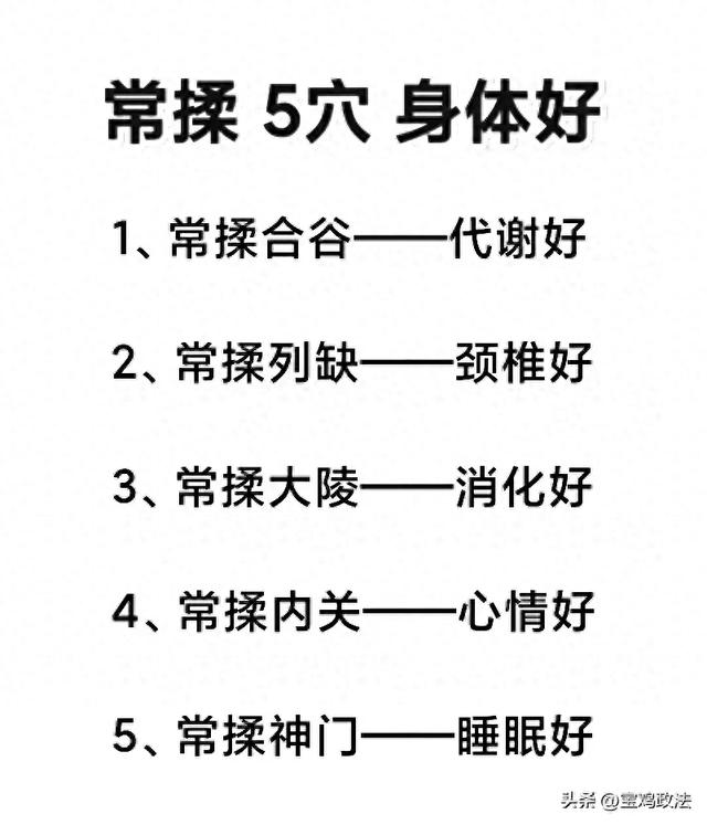 常揉5穴，身体好！中医养生小秘诀，让你健康每一天-1.jpg